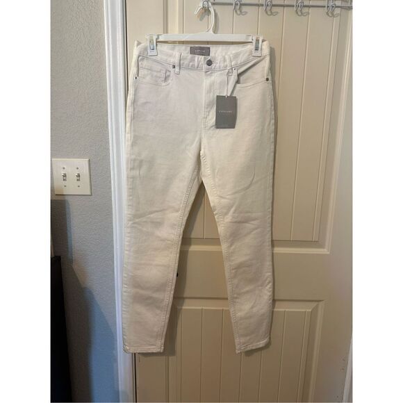 Everlane Women’s The High Rise Skinny Jean in Bone - Size 30 - Picture 3 of 9